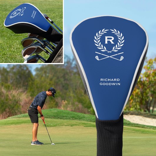 Klassischer Name für Personalisierte Monogramm, bl Golf Headcover
