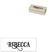 Klassischer Name für Vintage Retrosignatur Gummistempel (Stempel)