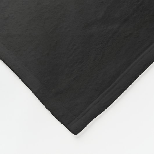 Klassischer Name oder Wort | Gradient Gray Fleecedecke (Ecke)