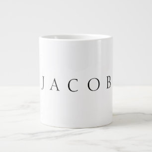 Klassischer Name (oder Wort) Jumbo-Tasse