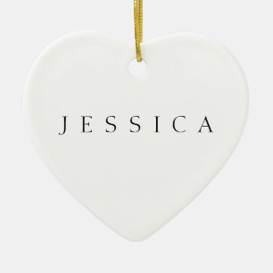 Klassischer Name (oder Wort) Keramik Ornament