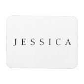 Klassischer Name (oder Wort) Magnet (Horizontal)