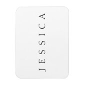 Klassischer Name (oder Wort) Magnet (Vertikal)