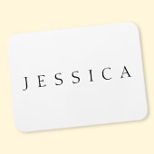 Klassischer Name (oder Wort) Magnet