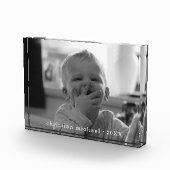 Klassischer Namensfoto-Block Fotoblock (Rechts)