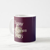 Klassischer Neujahrsbecher Kaffeetasse (Vorderseite Links)