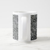 Klassischer Neutraler Becher Jumbo-Tasse (Rückseite)
