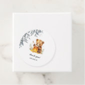 Klassischer Niedlicher Blütenbär Geschenkanhänger (Beispiel)