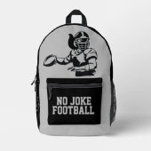 Klassischer NJF QB Bedruckter Rucksack (Vorderseite)