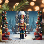 Klassischer Nussknacker-Soldat Weihnachten