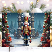 Klassischer Nussknacker-Soldat Weihnachten