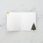 Klassischer Nussknacker Weihnachten Karte (Innenseite)