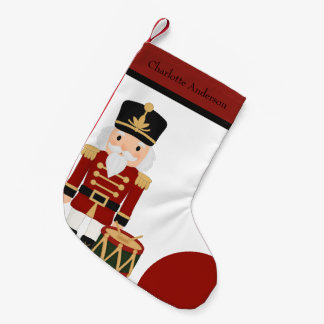 Klassischer Nussknacker-Weihnachten Kleiner Weihnachtsstrumpf