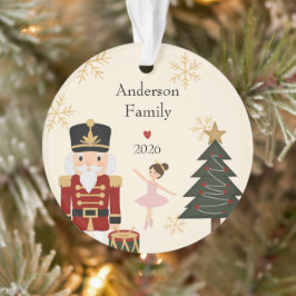 Klassischer Nussknacker-Weihnachts-Acrylfarben-Sch Ornament