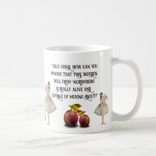 Klassischer Nutcracker Ballet Mouse King Kaffeetasse (Rechts)