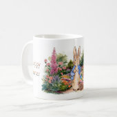 Klassischer Osterhase Kaffeetasse (Vorderseite Links)
