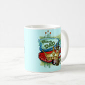 Klassischer Papa Kaffeetasse (VorderseiteRechts)