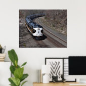 Klassischer Passagier Streamliner Poster (Heimbüro)