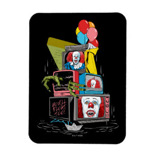 Klassischer Pennywise-TV-Stack - Sie werden auch s Magnet