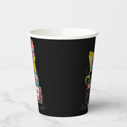 Klassischer Pennywise-TV-Stack - Sie werden auch s Pappbecher (Links)