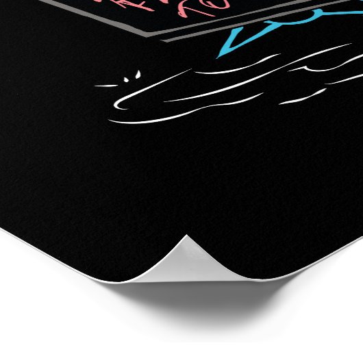 Klassischer Pennywise-TV-Stack - Sie werden auch s Poster (Ecke)