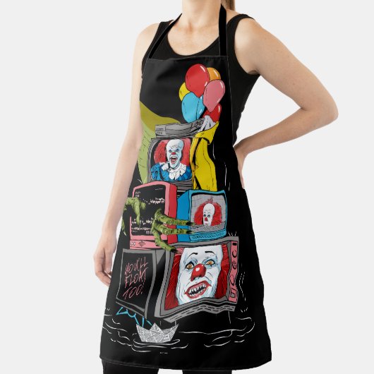 Klassischer Pennywise-TV-Stack - Sie werden auch s Schürze (InSitu)