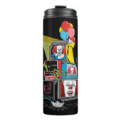 Klassischer Pennywise-TV-Stack - Sie werden auch s Thermosbecher (Vorderseite)