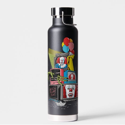 Klassischer Pennywise-TV-Stack - Sie werden auch s Trinkflasche (Links)