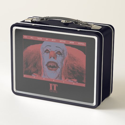 Klassischer Pennywise - Viel besser, wenn man Angs Metall Brotdose (Rückseite)