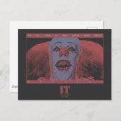 Klassischer Pennywise - Viel besser, wenn man Angs Postkarte (Vorne/Hinten)