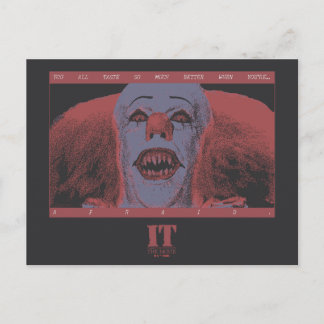 Klassischer Pennywise - Viel besser, wenn man Angs Postkarte