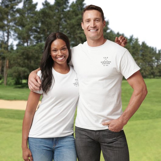 Klassischer Personalisierter Golfclub T-Shirt