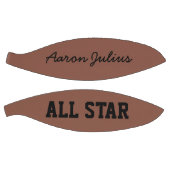 Klassischer Personalisierter Name Basketball Sport (Panele)