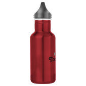 Klassischer Personalisierter Name des Monogramms Trinkflasche (Links)