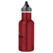 Klassischer Personalisierter Name des Monogramms Trinkflasche (Rechts)