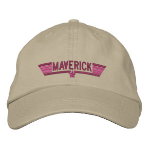 Klassischer Personalisierter Star Maverick oder Ih Bestickte Kappe
