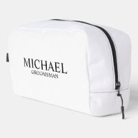 Klassischer Personalisierter Trauzeuge