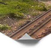 Klassischer Personenzug Poster (Ecke)