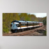 Klassischer Personenzug Poster (Vorne)