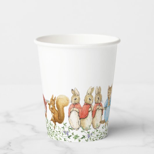 Klassischer Peter der Kanbit Baby Duschpapierkäste Pappbecher (Rückseite)