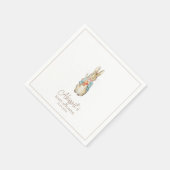 Klassischer Peter der Kanbit Winter Baby Dusche Serviette (Ecke)