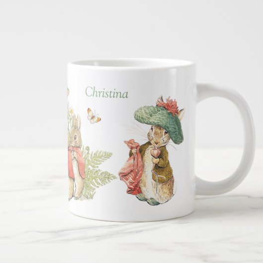 Klassischer Peter der Kaninchen Jumbo-Tasse (Rechts)