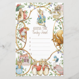 Klassischer Peter der Kaninchen Raten Sie das Baby