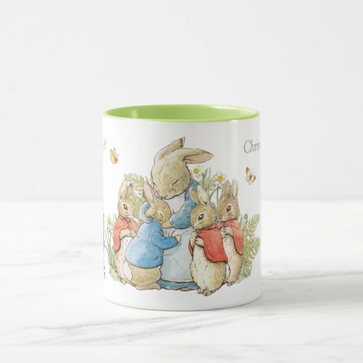 Klassischer Peter der Kaninchen Tasse (Zentrum)