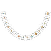 Klassischer Peter der Rabbit Baby Shower Bunting F Wimpelkette (Alle)