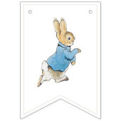 Klassischer Peter der Rabbit Baby Shower Bunting F Wimpelkette (Erste Fahne)