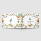 Klassischer Peter der Rabbit Beatrix Baby Dusche Gästebuch (Voll)