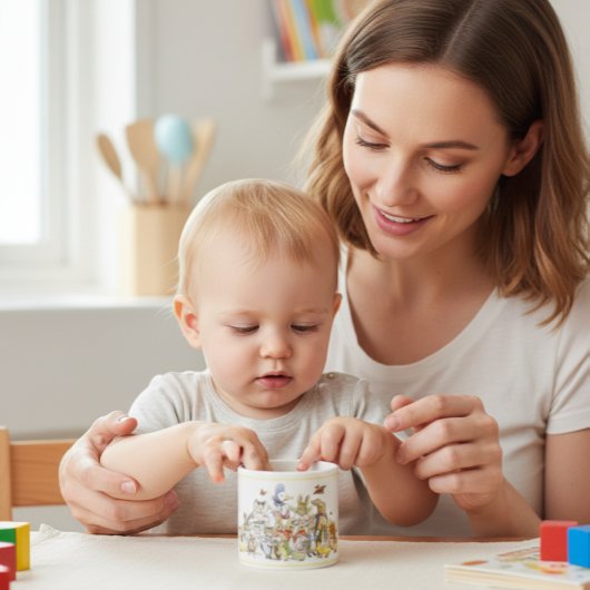 Klassischer Peter der Rabbit Kids Size Cup Espressotasse