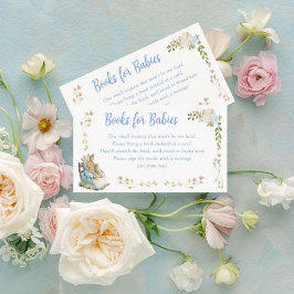 Klassischer Peter der Rabbit Twins Bücher für Baby Begleitkarte