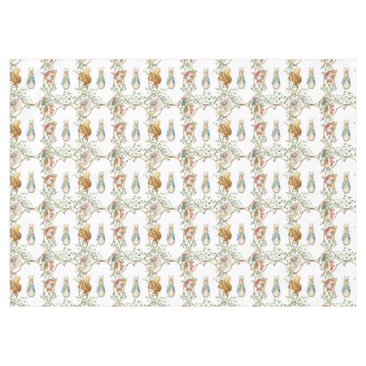 Klassischer Peter des Kaninchens Geburtstag Tischdecke (Vorderseite (Horizontal))